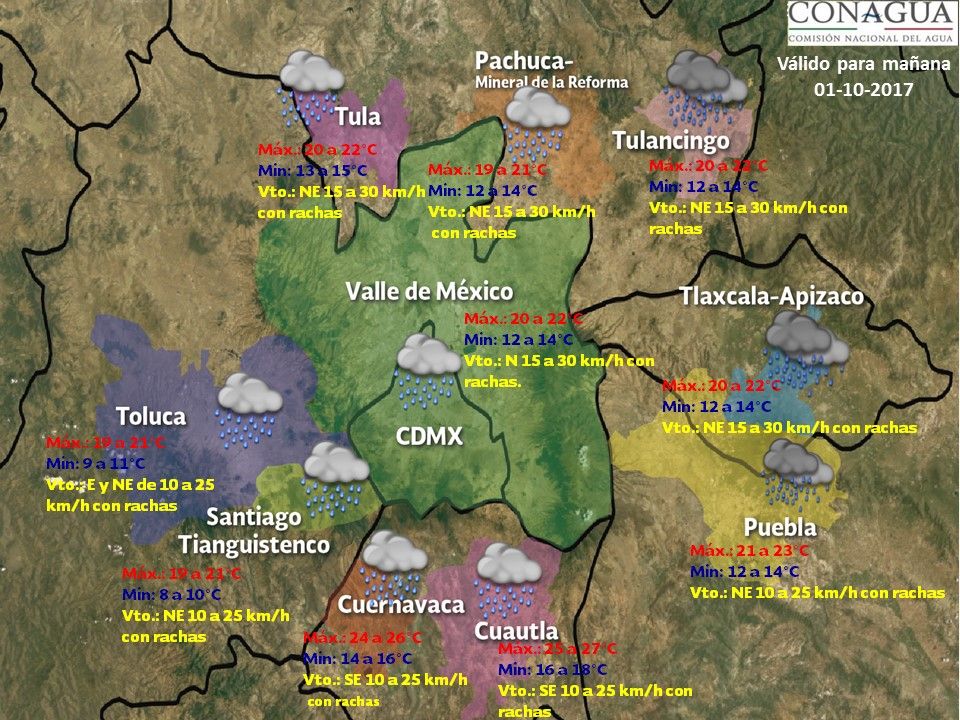 Bajarán las temperaturas en el norte, noreste y centro del país - VDM-0110