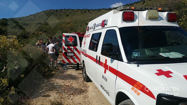 Volcadura de camioneta deja cinco heridos en Hidalgo