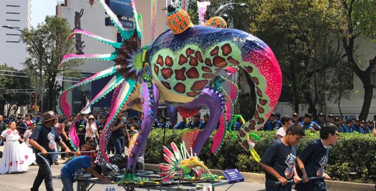 Desfile de alebrijes en Paseo de la Reforma - alebrije-4