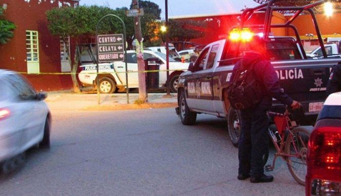 Comando ataca edificio de SSP en Apaseo el Grande