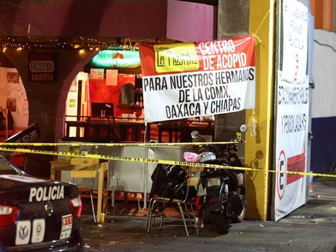 Ataque armado deja un muerto en cafetería de Xochimilco