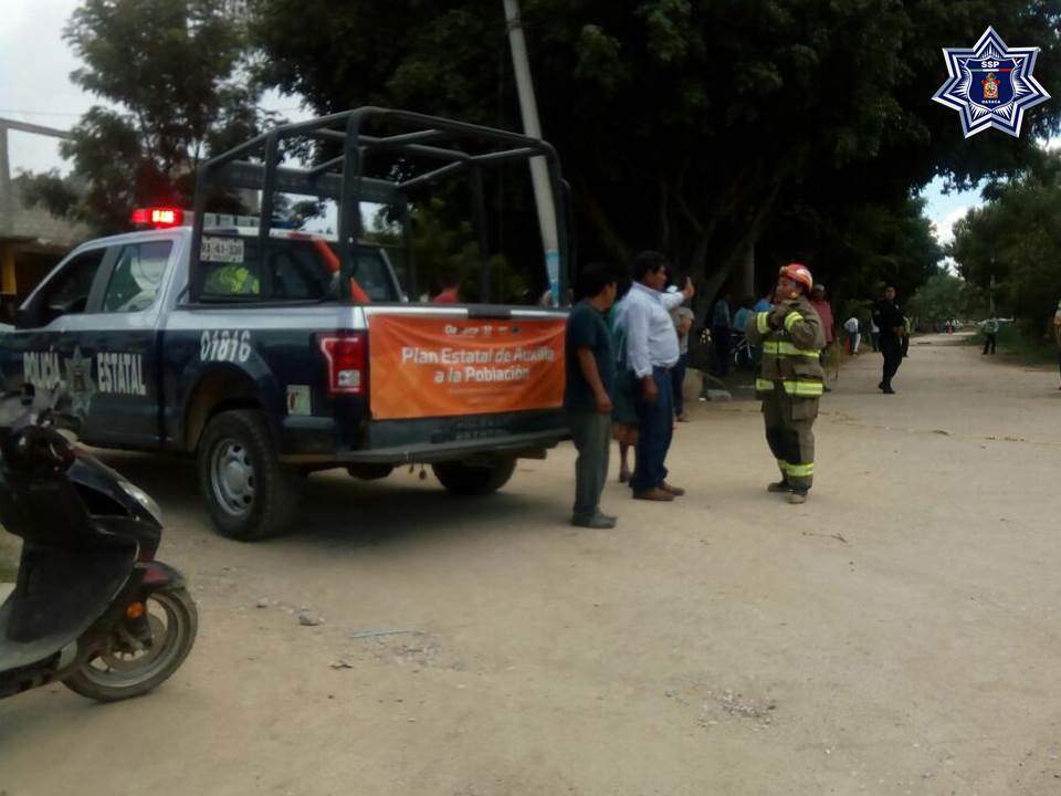 Bodega de fuegos pirotécnicos explota en Oaxaca - bomberos-tule-3