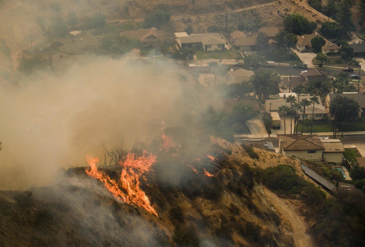 Incendios en California consumen archivos históricos de HP - cali-incendio-