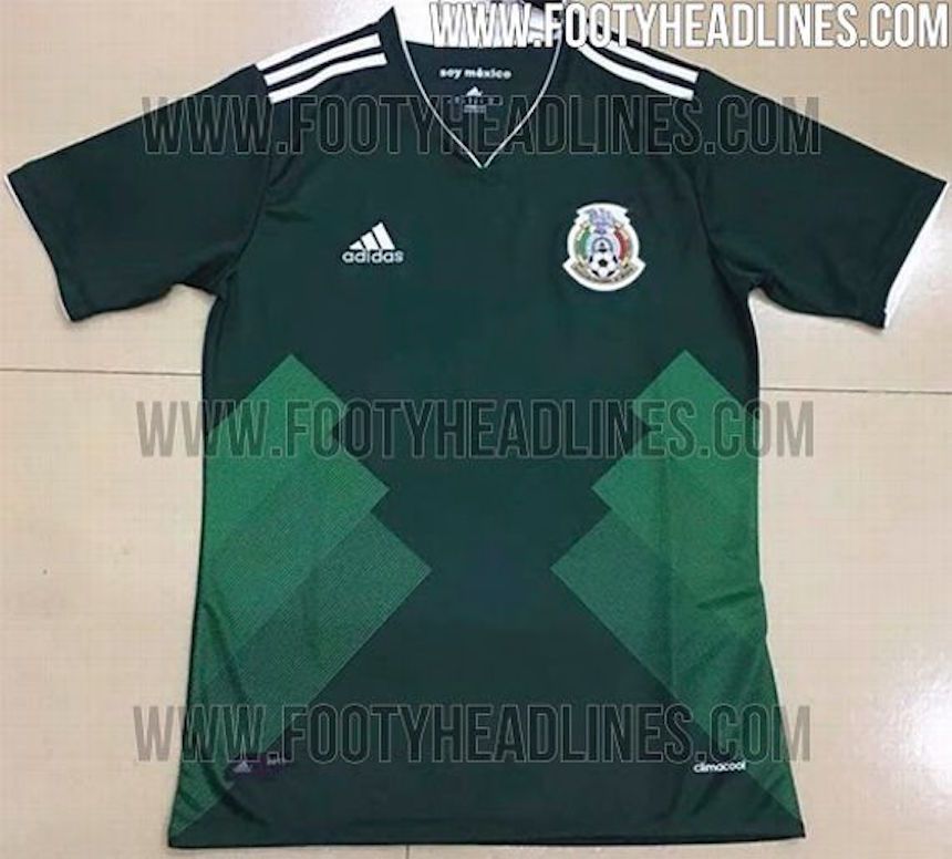 Este es el uniforme con el que la Selección Mexicana disputará el Mundial - camiseta-nueva