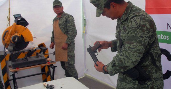Canje de armas en Estado de México consiguió 39 mil 59 objetos - canje-de-armas