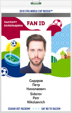 Presentan tarjeta de identificación para aficionados que asistirán al Mundial - captura