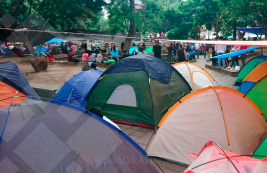 CNTE se reinstala en el zócalo de Oaxaca - cnte-oaxaca