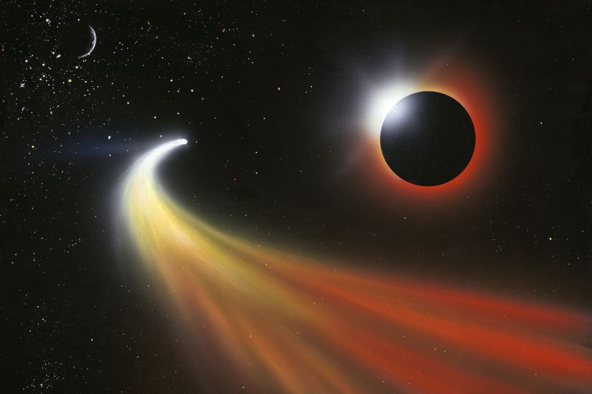 Detectan primer cometa originado fuera del sistema solar