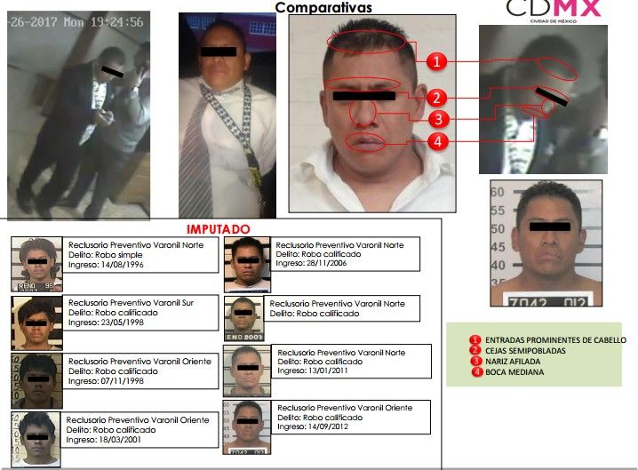 Detienen a cuatro por robo a tres oficinas en Miguel Hidalgo - comparativas-04