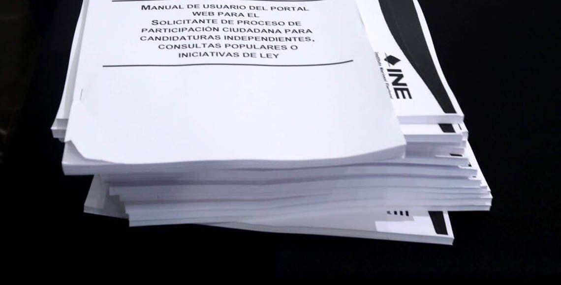 INE entrega 40 constancias a independientes
