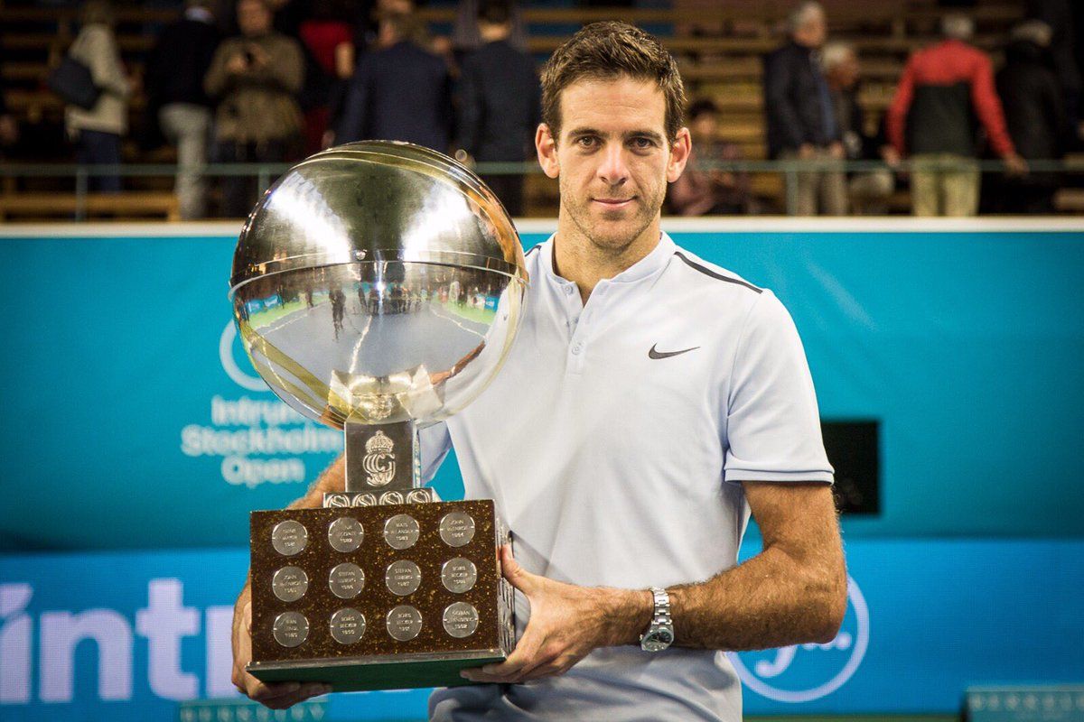 Del Potro gana el Abierto de Estocolmo