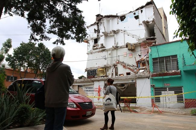 Inician hoy demolición de edificio en la colonia Narvarte - demolicion-edificio-narvarte