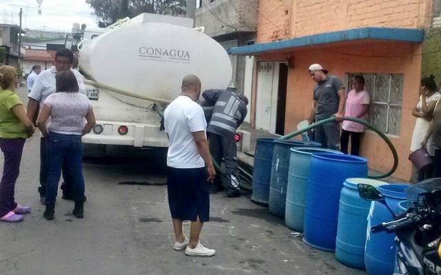 Sismos aumentan escasez de agua en Iztapalapa, Tláhuac y Xochimilco - desabasto-agua-2