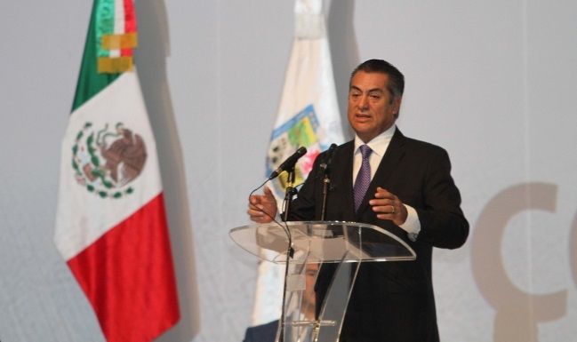 El Bronco presenta Segundo Informe de Gobierno tras riña en Cadereyta