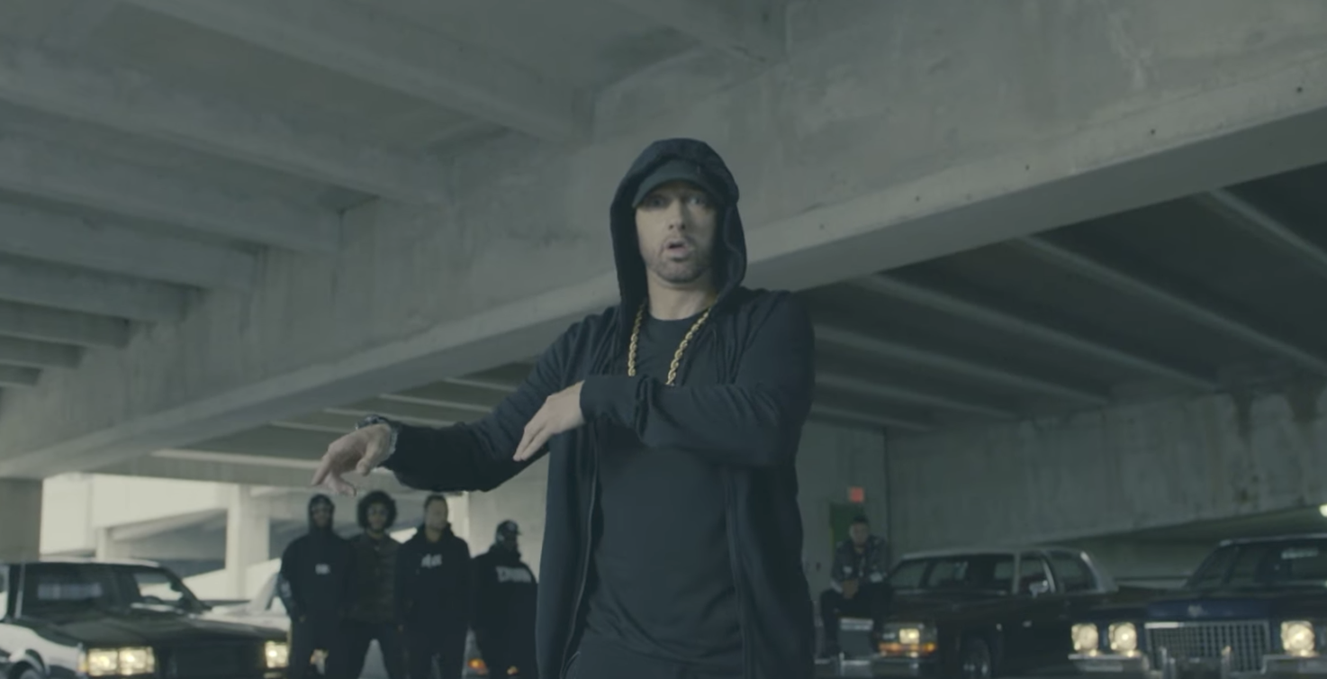 Eminem califica de racista a Trump en videoclip