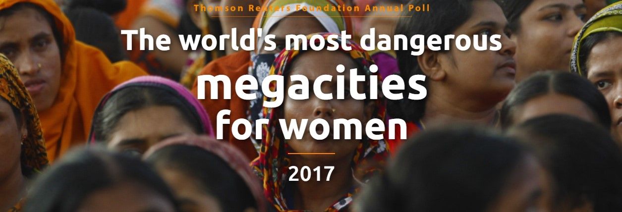 CDMX es sexta en megalópolis más peligrosas del mundo para mujeres