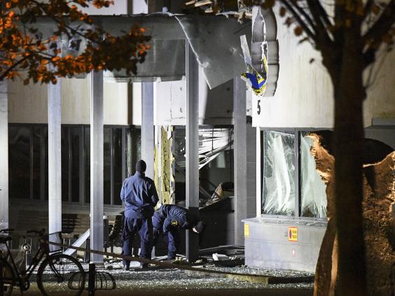 Explosión destruye comisaría de policía en Suecia
