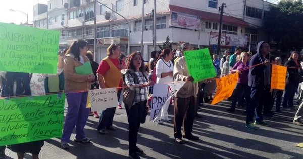 Vecinos de Iztacalco reanudan protestas por falta de agua - falta-de-agua-iztacalco