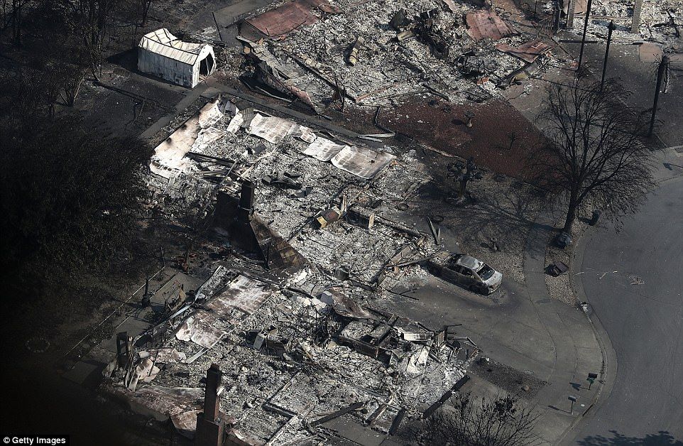 Aumenta a 24 cifra de muertos por incendios en California