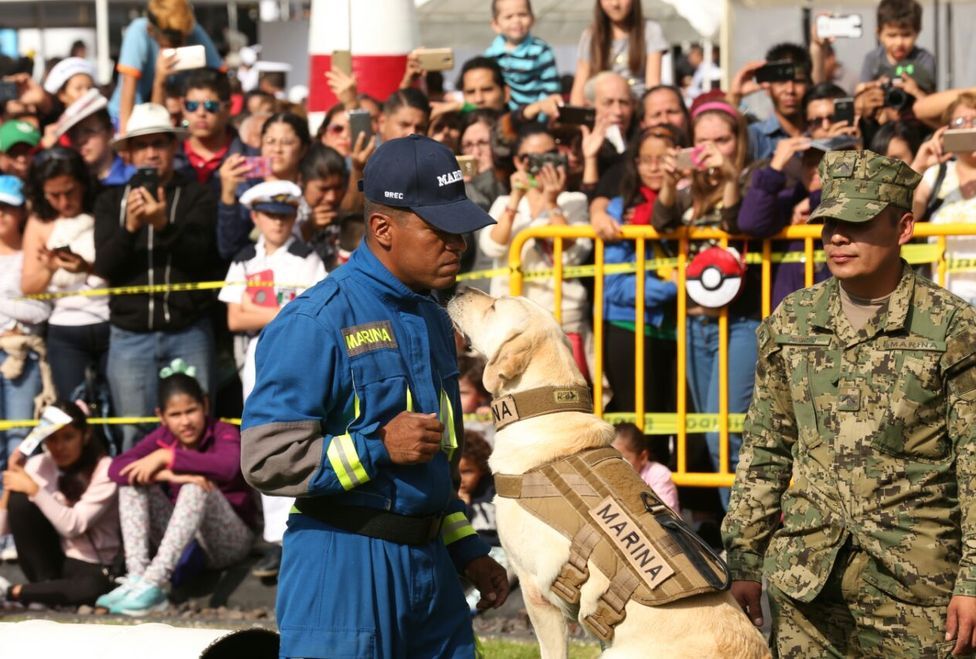 Frida recibe a decenas de familias en la instalaciones de la SEMAR - frida-2