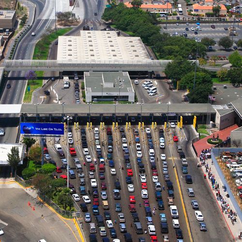 Migración detiene a mujer con metanfetamina oculta en el cuerpo - garita