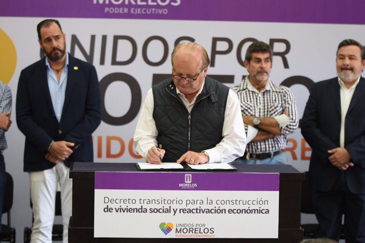 Morelos buscará transparentar recursos de reconstrucción