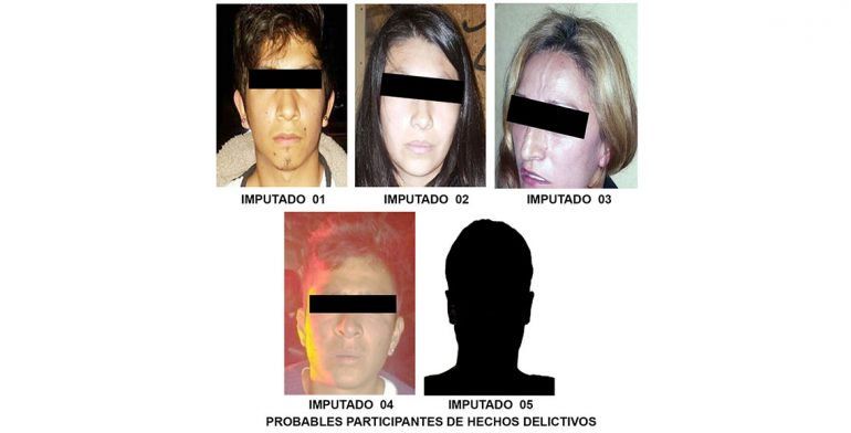 #Video Vinculan a proceso a cinco por robo a Oxxo en Tlalpan - imputados-