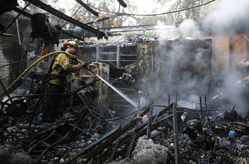 Suman 21 muertos por incendios en zona vinícola de California - incendio-california-4e