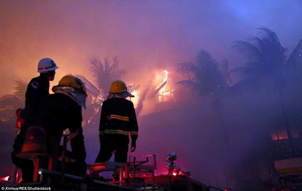 Incendio en hotel de Myanmar deja un muerto - incendio-myanmar