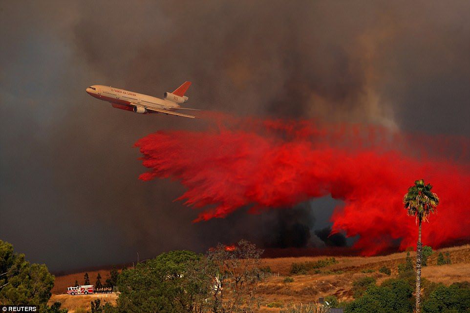Suman 21 muertos por incendios en zona vinícola de California - incendios-california-reuters