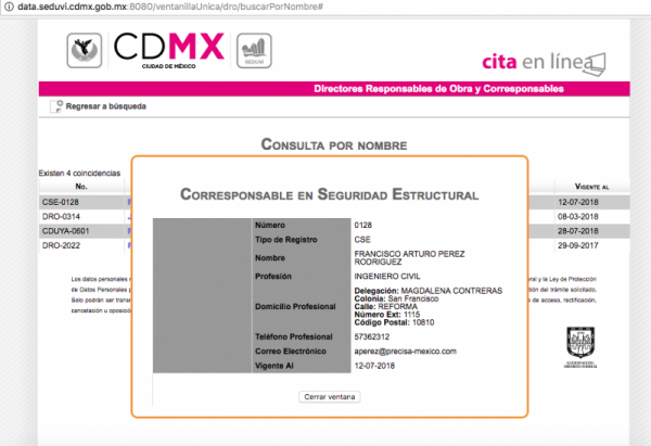 Ingeniero que certificó al Colegio Rébsamen evalúa escuelas tras sismo - ingeniero-rebsamen