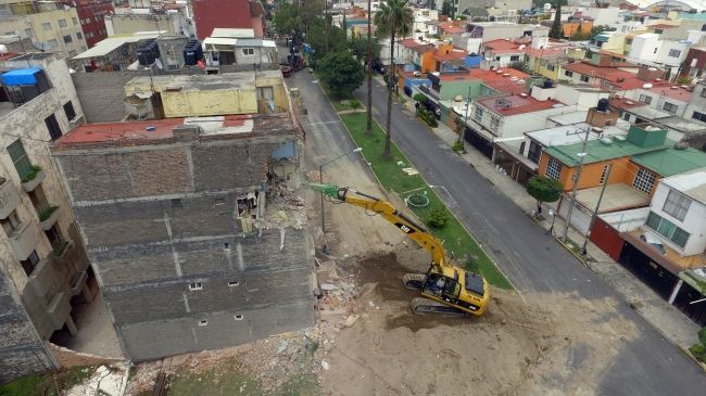 Suman más de 17 mil inmuebles afectados por sismo en Iztapalapa