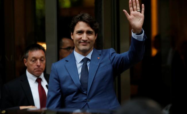 Justin Trudeau llega al Senado