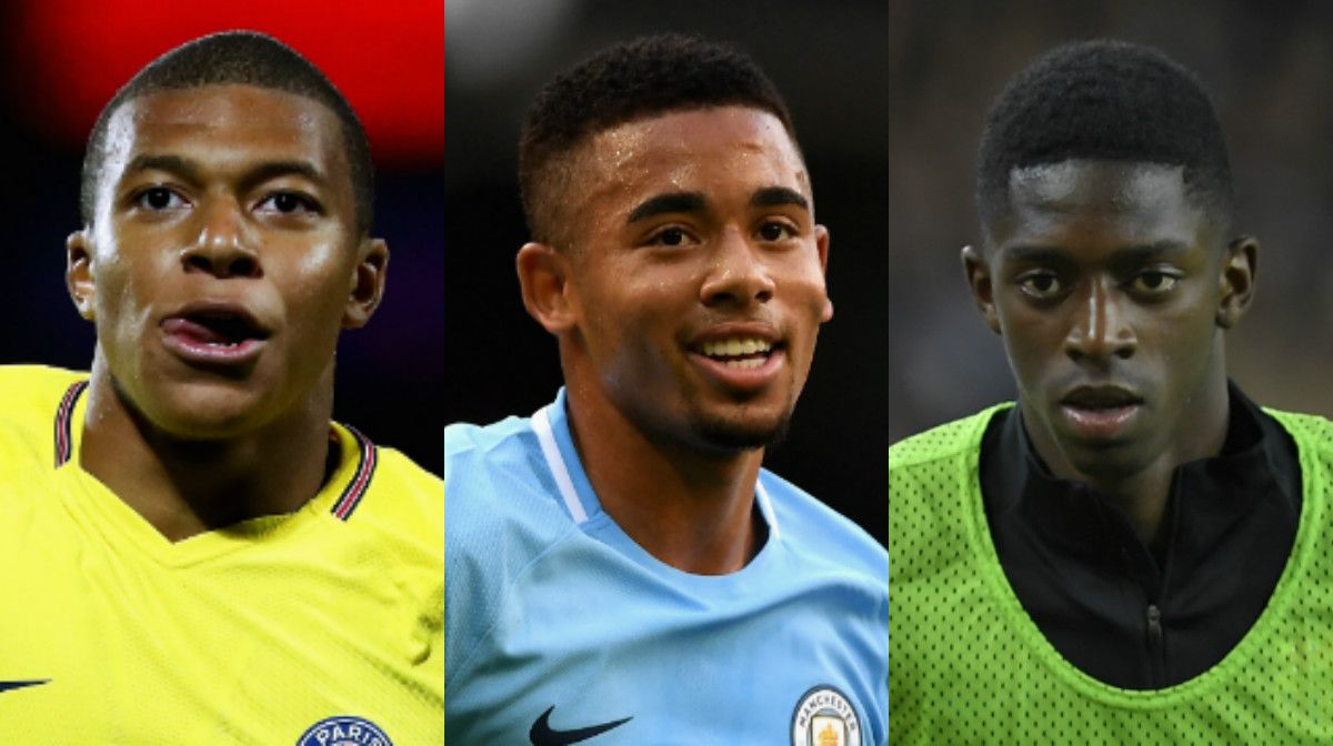 Estos son los finalistas al Golden Boy de Tuttosport - kylian-mbappe-gabriel-jesus-ousmane-dembele
