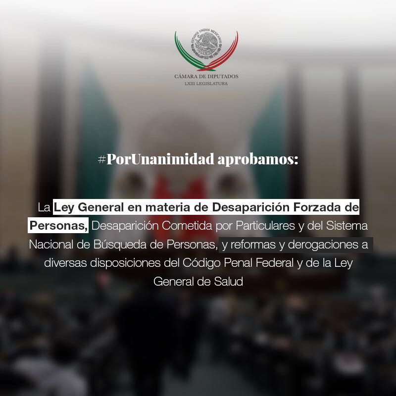 Aprueban Ley General sobre Desaparición de Personas - ley-desaparicion