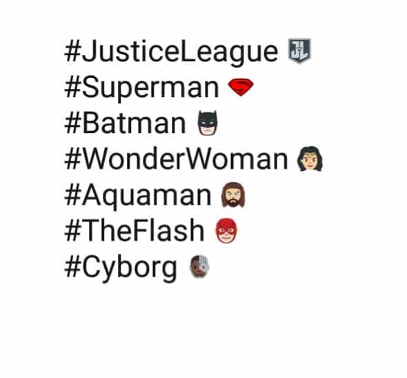 DC Comics lanza emojis en Twitter para estreno de la 'Liga de la Justicia' - liga-de-la-justicia
