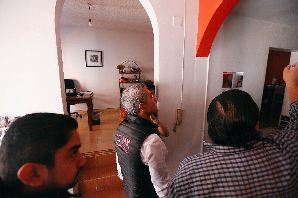 Recursos de FONDEN son insuficientes para reconstrucción: Mancera - mancera-reparacion-viviendas