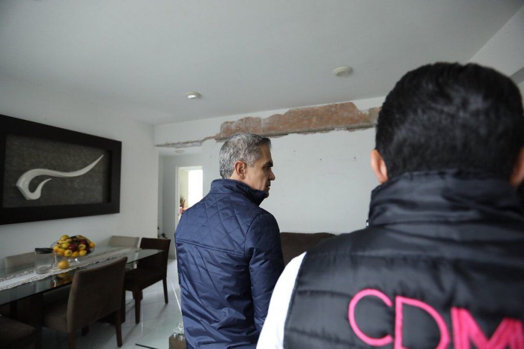 Modificarán Reglamento de Construcciones de la Ciudad de México tras sismo - mancera-sismo-1024x683