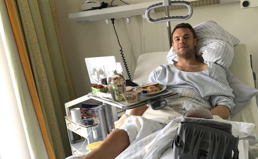 ¿Cómo benefician los avances médicos a los deportistas? - manuel-neuer-lesionado-e1507413601532