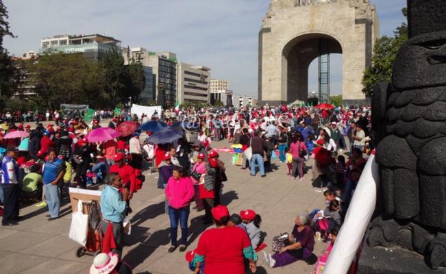 Al menos tres marchas complicarán la vialidad en la Ciudad de México