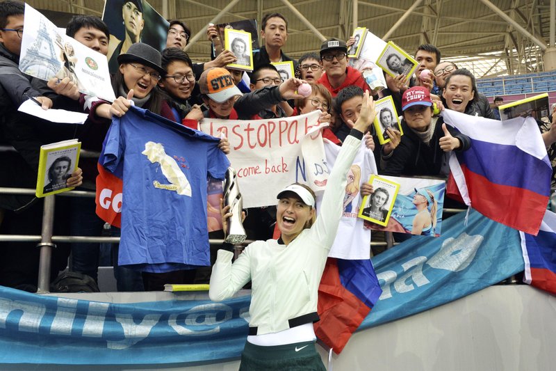 María Sharapova conquista el Abierto de Tianjin - maria-sharapova