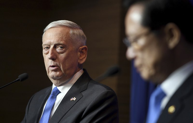 Mattis advierte contra posible ataque de Corea del Norte - mattis-3