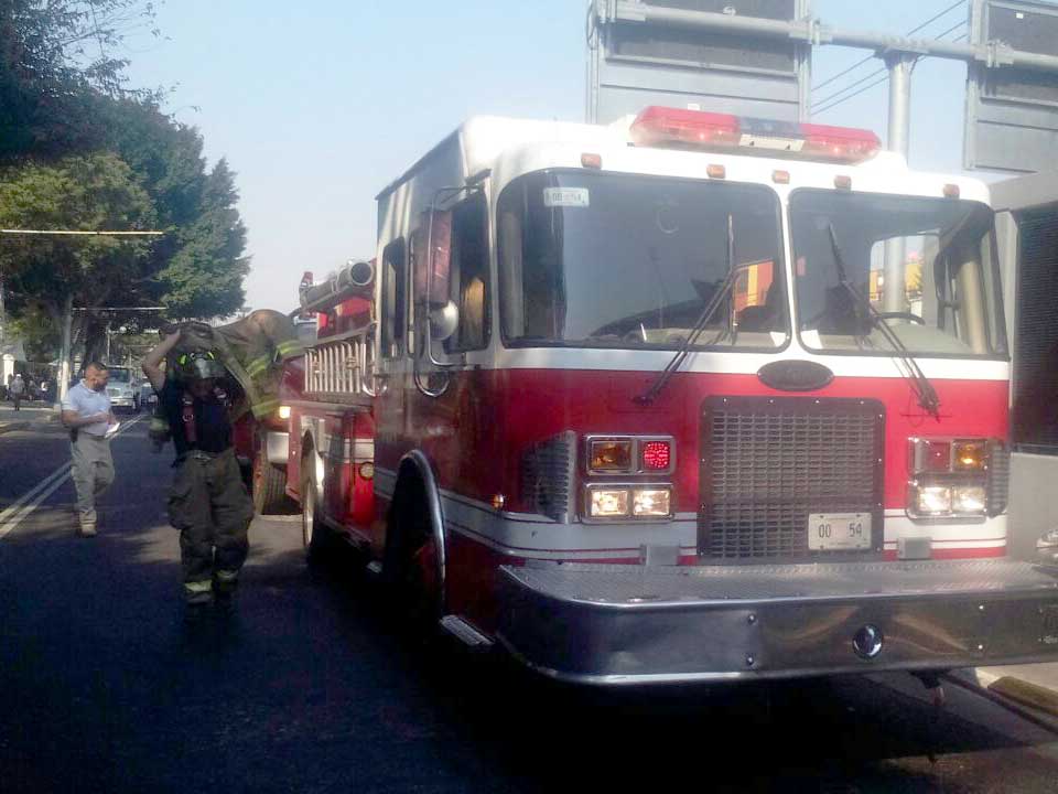 Incendio en Metrobús en Iztacalco - metrobús-accidente