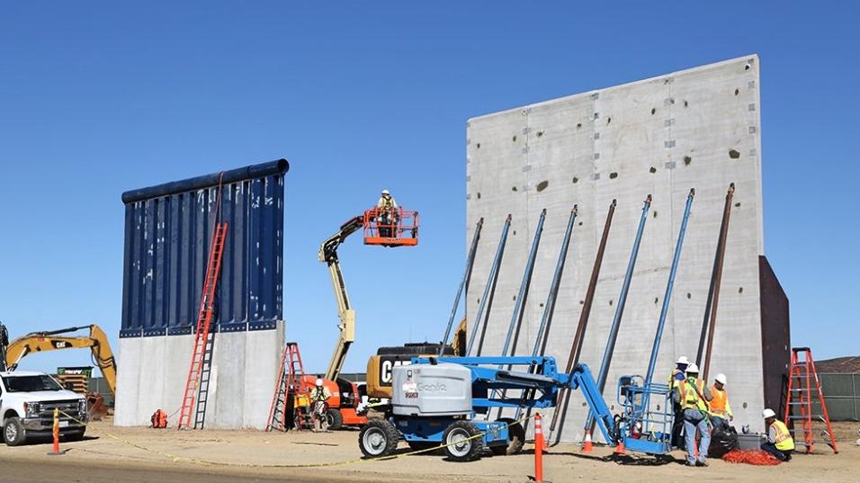 Licita EE.UU. construcción de 4.8 kilómetros de muro con México