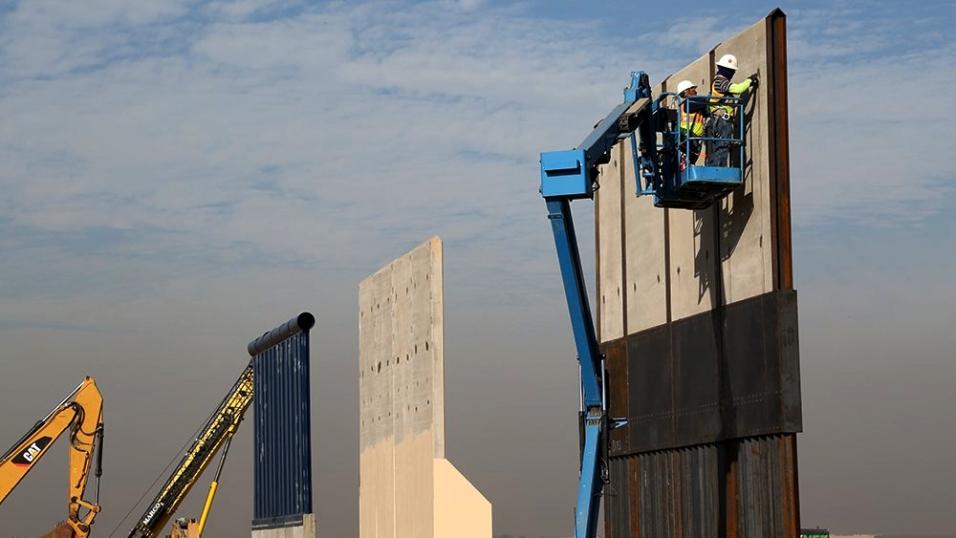 Concluye construcción de prototipos del muro fronterizo con México - muro-fronterizo