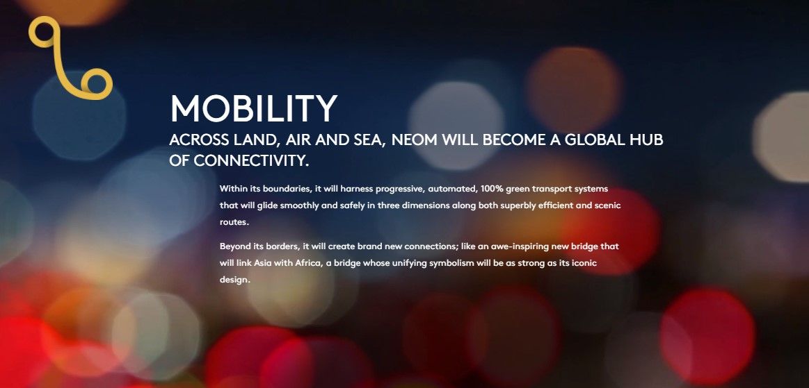 Arabia Saudita quiere construir una megalópolis que abarcaría 3 países - neom-vehículos