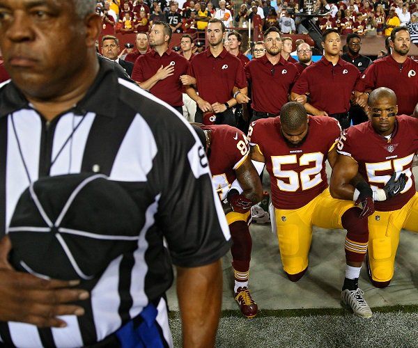 Trump critica decisión de NFL sobre jugadores e himno - nfl-protesta