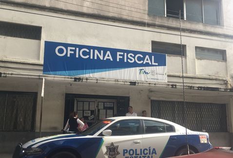 Asaltan oficina fiscal de Tampico