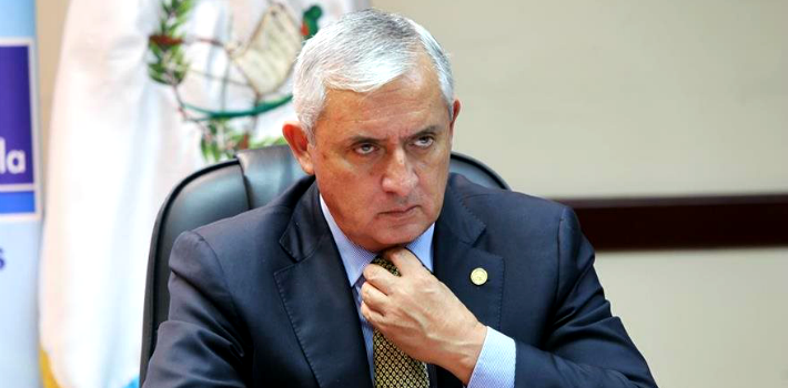 Otto Pérez expresidente de Guatemala es enviado a juicio por fraude Otto Pérez expresidente de Guatemala es enviado a juicio por fraude