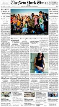 Renegociación del TLC en las primeras planas del miércoles - p5